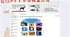 Desktop Screenshot of goellerbags.de